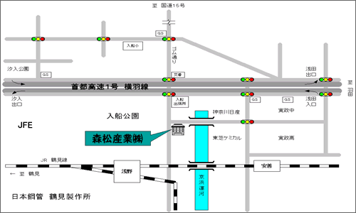 本社地図